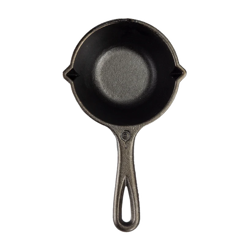 Cast Iron Melting Pot and Silicone Brush - View 2