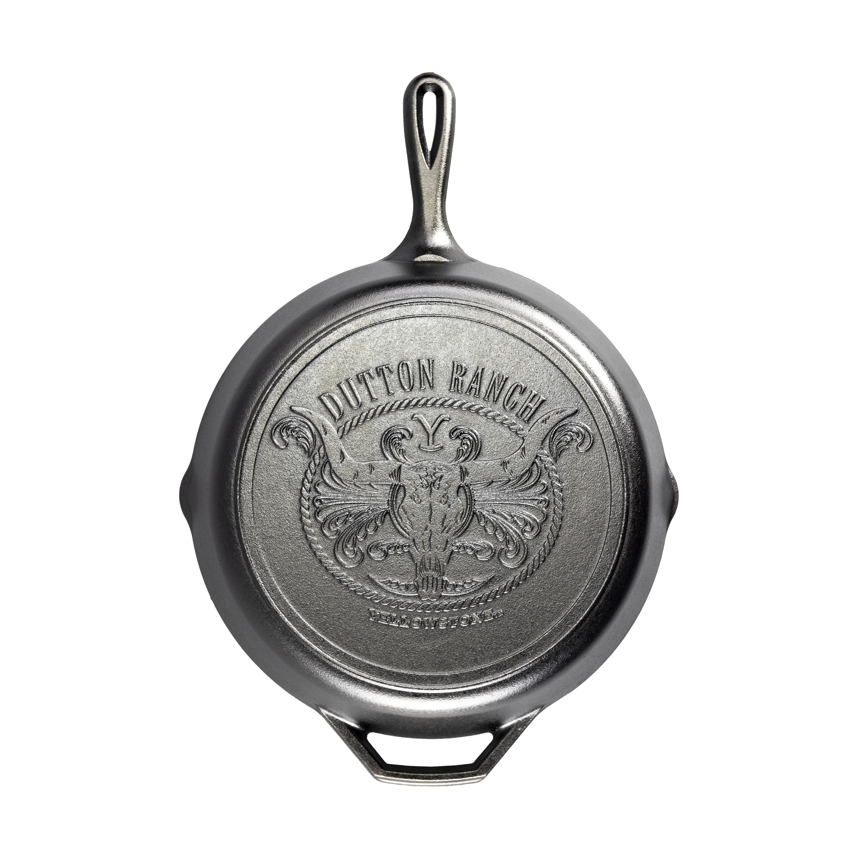 Yellowstone 12 Inch Cast Iron Steer Skillet - View 2